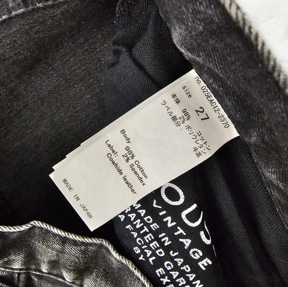 Moussy Vintage High Rise Black Distressed Skinny Ankle Jeans 27 Preowned - Picture 10 of 10